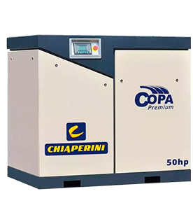 Compressor parafuso 50 HP Chiaperini Copa Premium 50